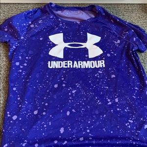 Purple Under aurmor shirt